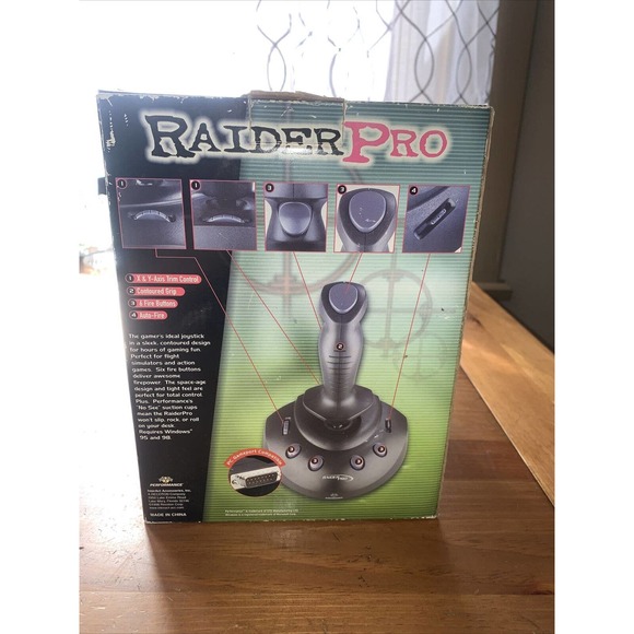 Interact P210 Performance Raider Pro Joystick for Windows 95/98 Vintage tested - Picture 8 of 10